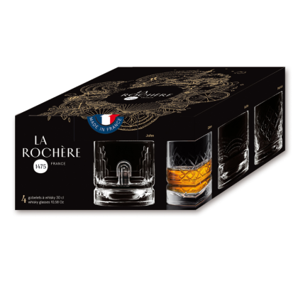 Verre à whisky Dandy -coffret-La Rochère