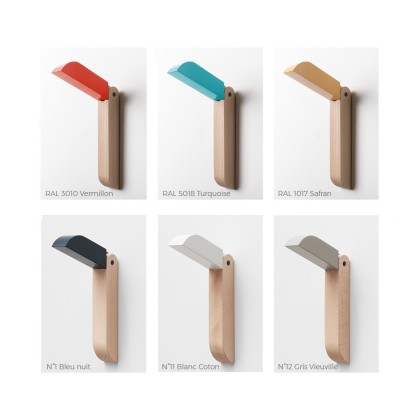 Patère en hêtre Toucan - Drugeot Manufacture