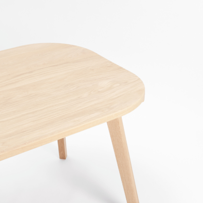 Banc en chêne Aronde - Drugeot Manufacture
