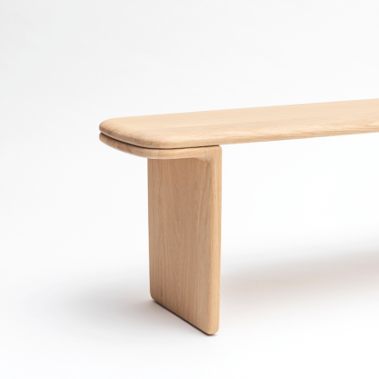 Banc en chêne Téhème - Drugeot Manufacture