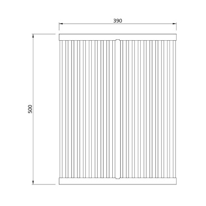 Egouttoir pliable en inox L - Orco - Bradano