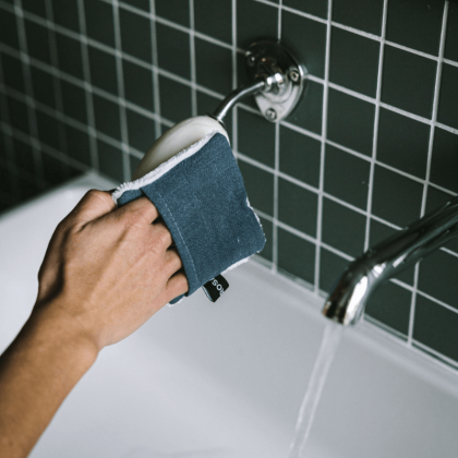 Carrés démaquillants en lin Français - Pol & Rosa