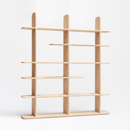 Bibliothèque en bois Téhème triple - Drugeot