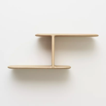 Etagère en chêne Téhème duo - Drugeot Manufacture