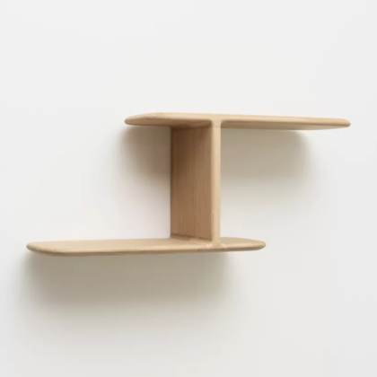 Etagère en chêne Téhème duo - Drugeot Manufacture