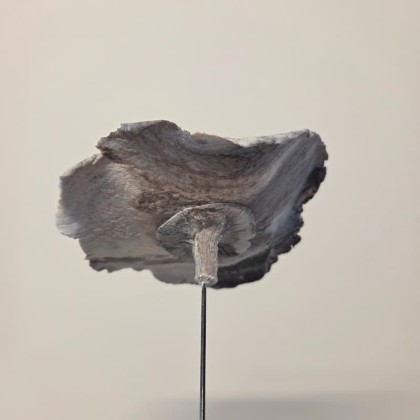 Grande Fleur en porcelaine & éclats de verre de Murano - Sandrine Morilleau