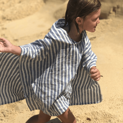 Ponchon enfant - en lin Français - Pol & Rosa