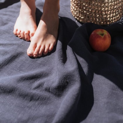 Drap de bain en lin Français - Pol & Rosa