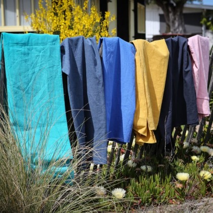 Drap de bain en lin Français - Pol & Rosa