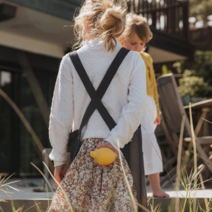 Tablier Japonais enfant en lin Français - Pol & Rosa