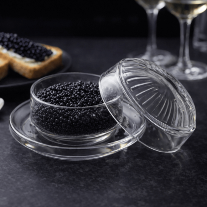 Beurrier en verre Ouessant - La Rochère