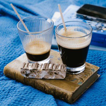 Verre à café expresso Hugo - empilable - La Rochère