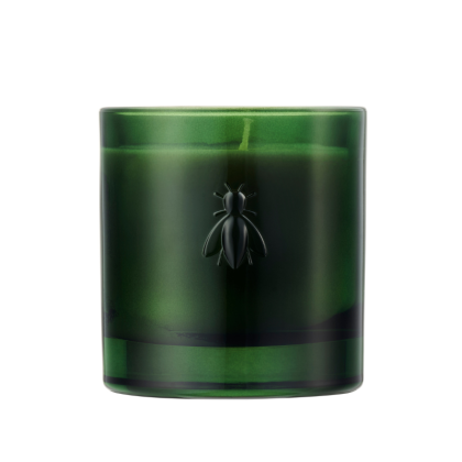 Bougie en verre Abeille - Envolée en Méditérrannée - La Rochère