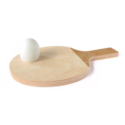 Coquetier en bois raquette - Pied De Poule
