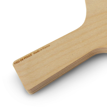 Coquetier en bois raquette - Pied De Poule