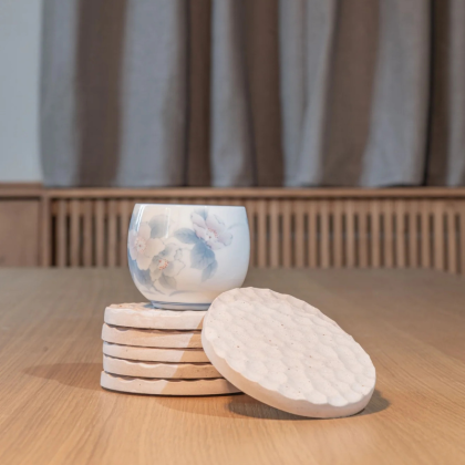 Dessous de verres en céramique valorisée Suna - KANSOBI