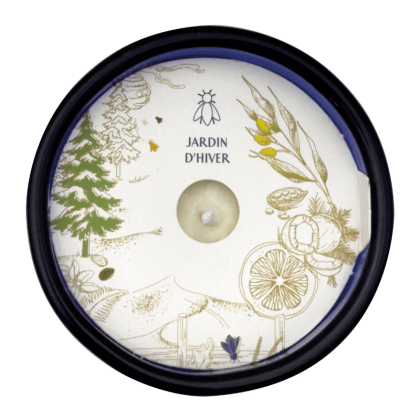 Bougie en verre Abeille - Jardin d'hiver - La Rochère