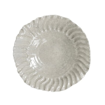 Grande assiette creuse en céramique ronde Dashi - Tablée d'ailleurs - Jars Céramistes