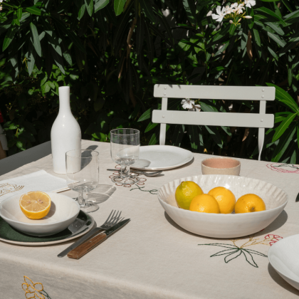 Coupe en céramique ronde Dashi - Tablée d'ailleurs - Jars Céramistes