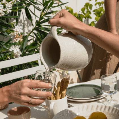 Pichet en céramique Dashi - Tablée d'ailleurs - Jars Céramistes
