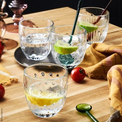 Verre à eau Troquet Amandes - bistrot contemporain - La Rochère