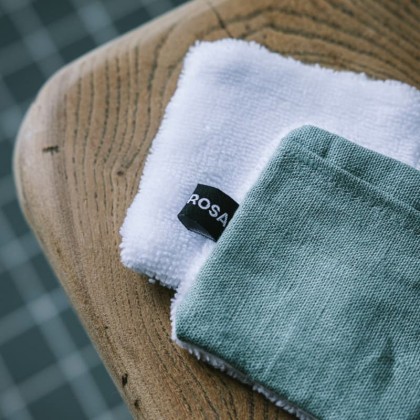 Carrés démaquillants en lin Français - Pol & Rosa