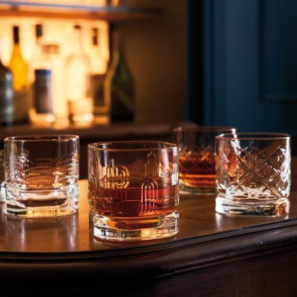 Verre à whisky Dandy motif Patrick - Terres Irlandaises - La Rochère