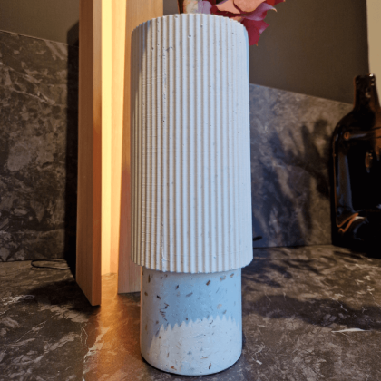 Vase  en coquillages valorisés Colosse - Malakio