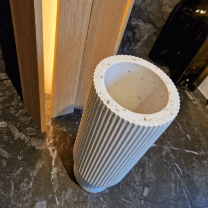 Vase  en coquillages valorisés Colosse - Malakio
