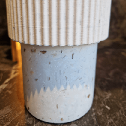 Vase  en coquillages valorisés Colosse - Malakio