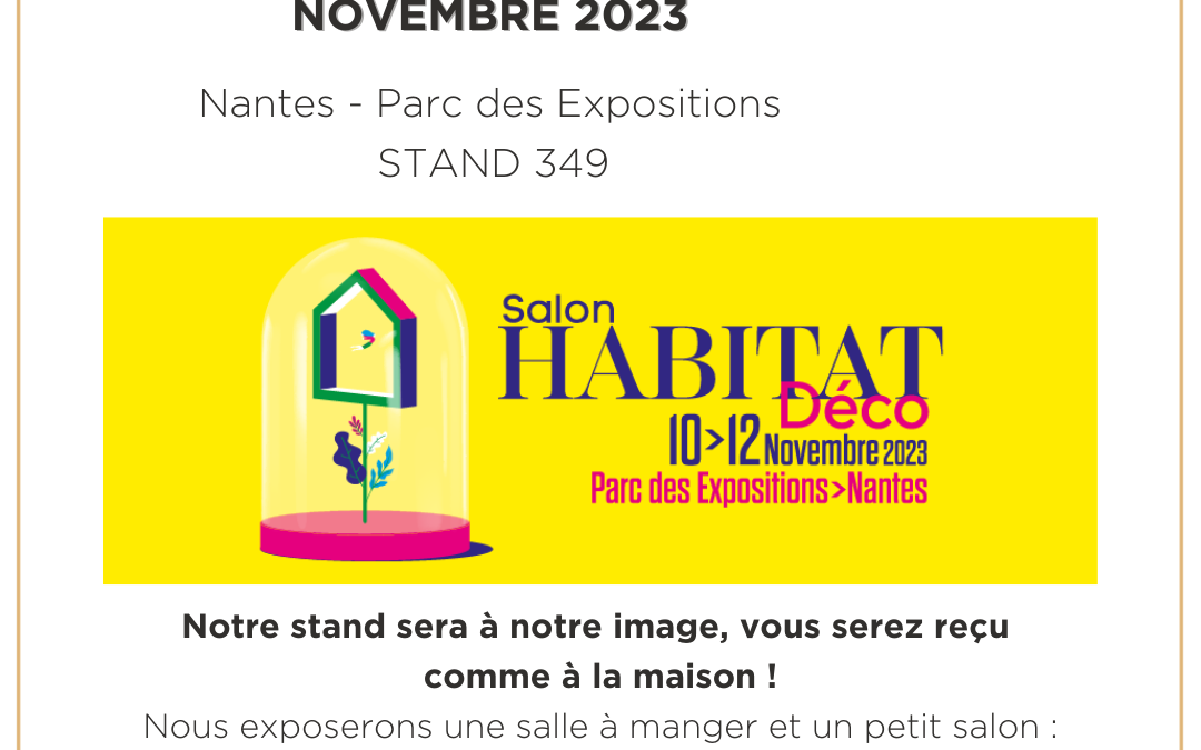 Salon Habitat Déco novembre 2023