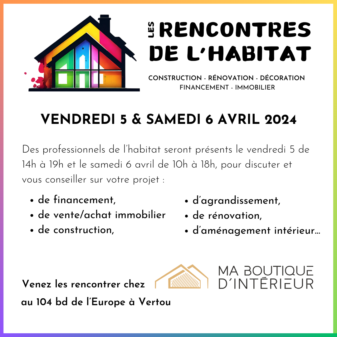 Les rencontres de l'habitat du 5 au 6 avril 2024