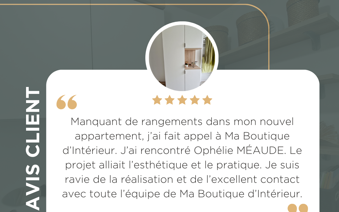 Avis client – Mme J. (St Nazaire 44600)