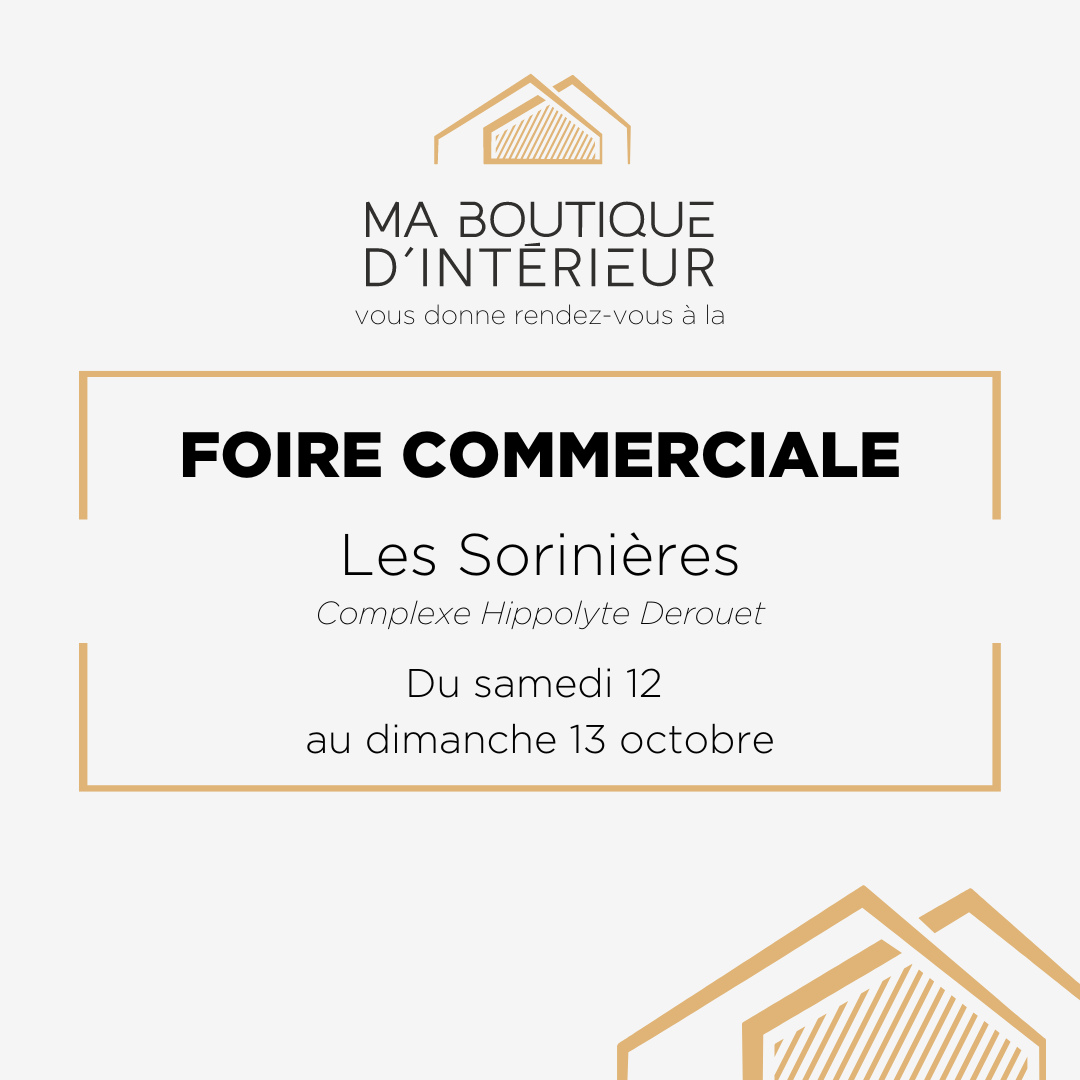 Foire commerciale et artisanale aux Sorinières le samedi 12 et dimanche 13 octobre 2024
