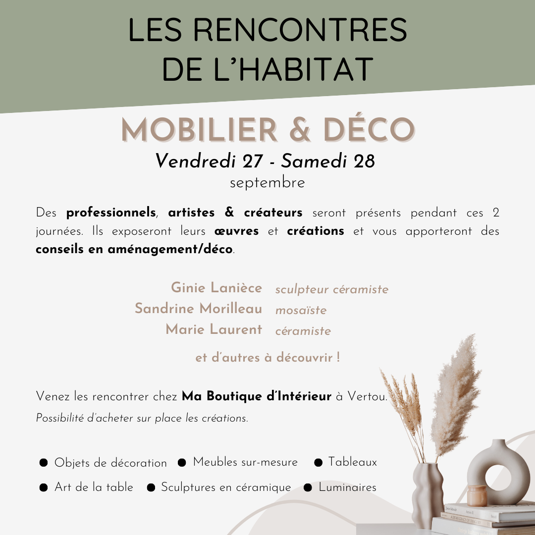 Les rencontres de l'habitat mobilier et déco