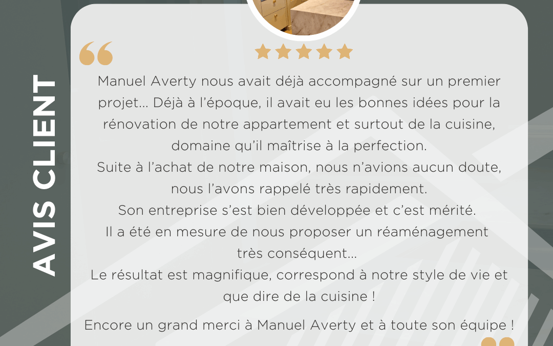 Avis clients – M. & Mme M. (St Herblain 44800)